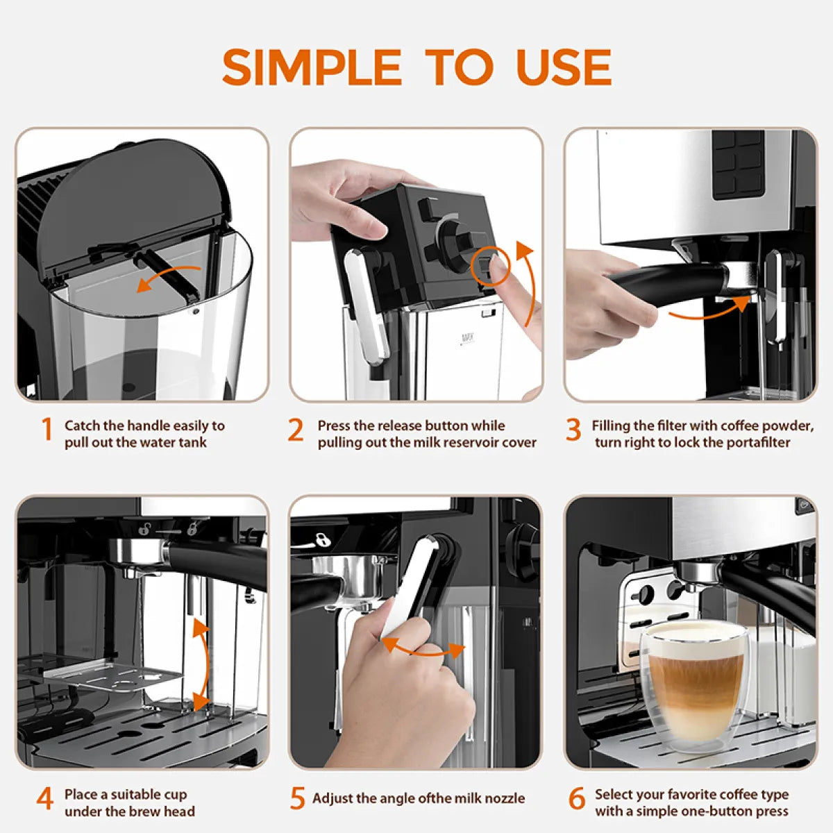 Automatic Coffee and Milk Frother